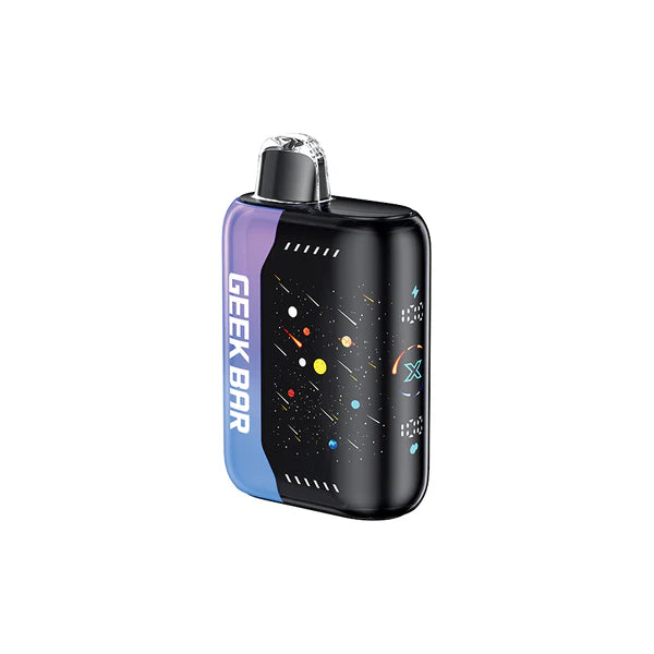 Geek Bar Pulse X disposable vape. Up to 25,000 puffs per disposable, Mesh coil for great flavour,  Adjustable airflow and two power modes