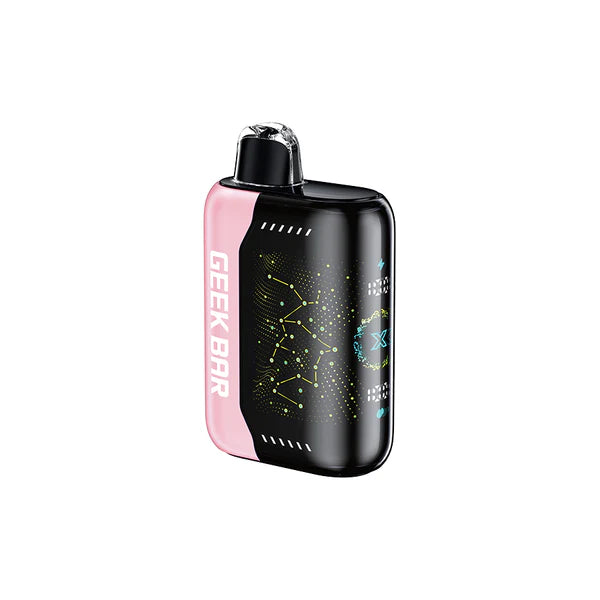 Geek Bar Pulse X disposable vape. Up to 25,000 puffs per disposable, Mesh coil for great flavour,  Adjustable airflow and two power modes