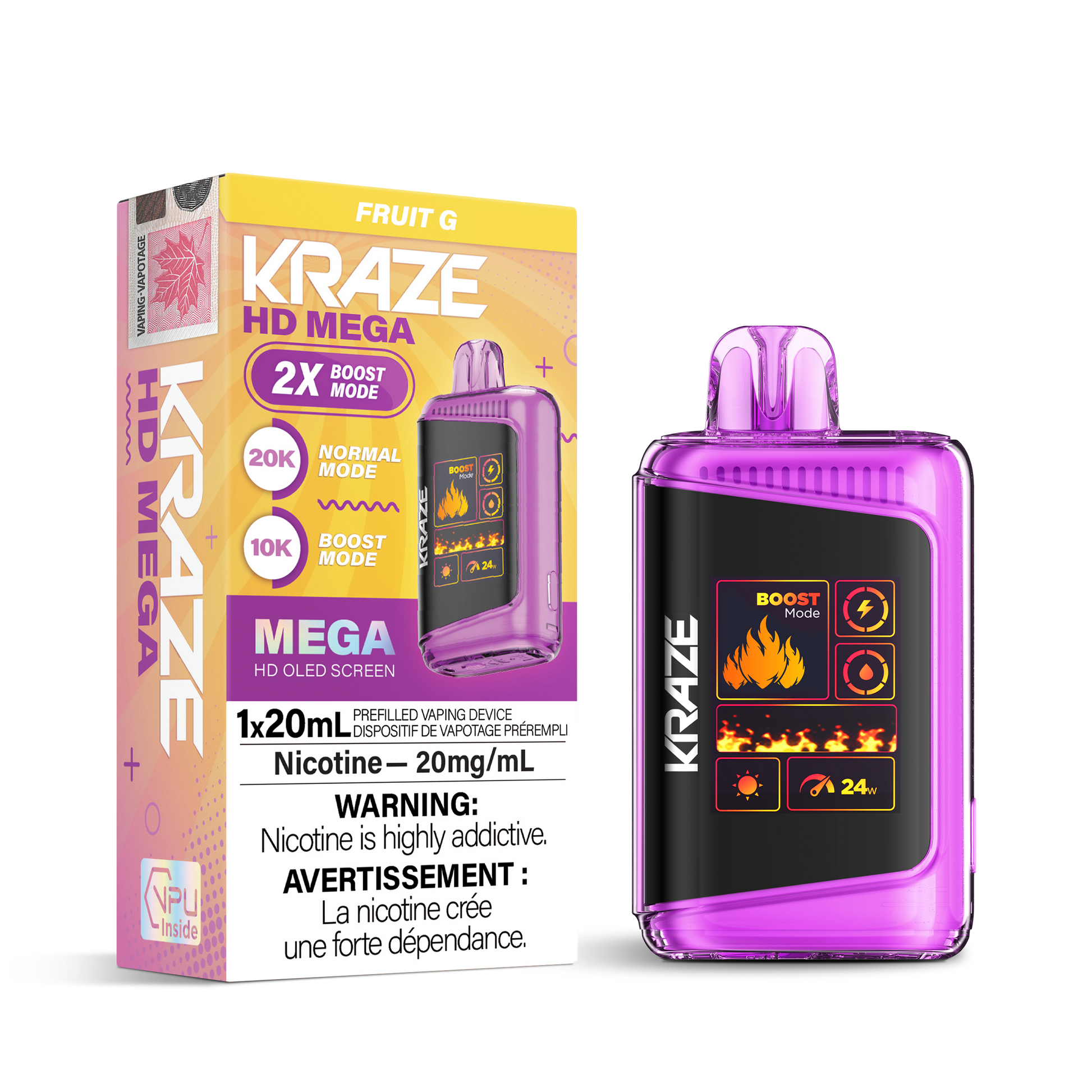 Kraze HD Mega Disposable Vape | The Vape Store Kraze HD Mega Disposable Vape | The Vape Store