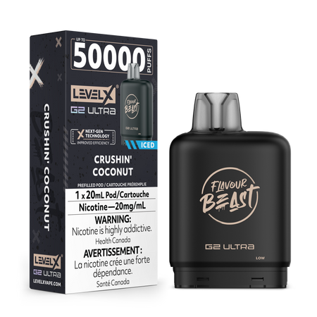 Level X Ultra disposable vape pod with sleek modern design