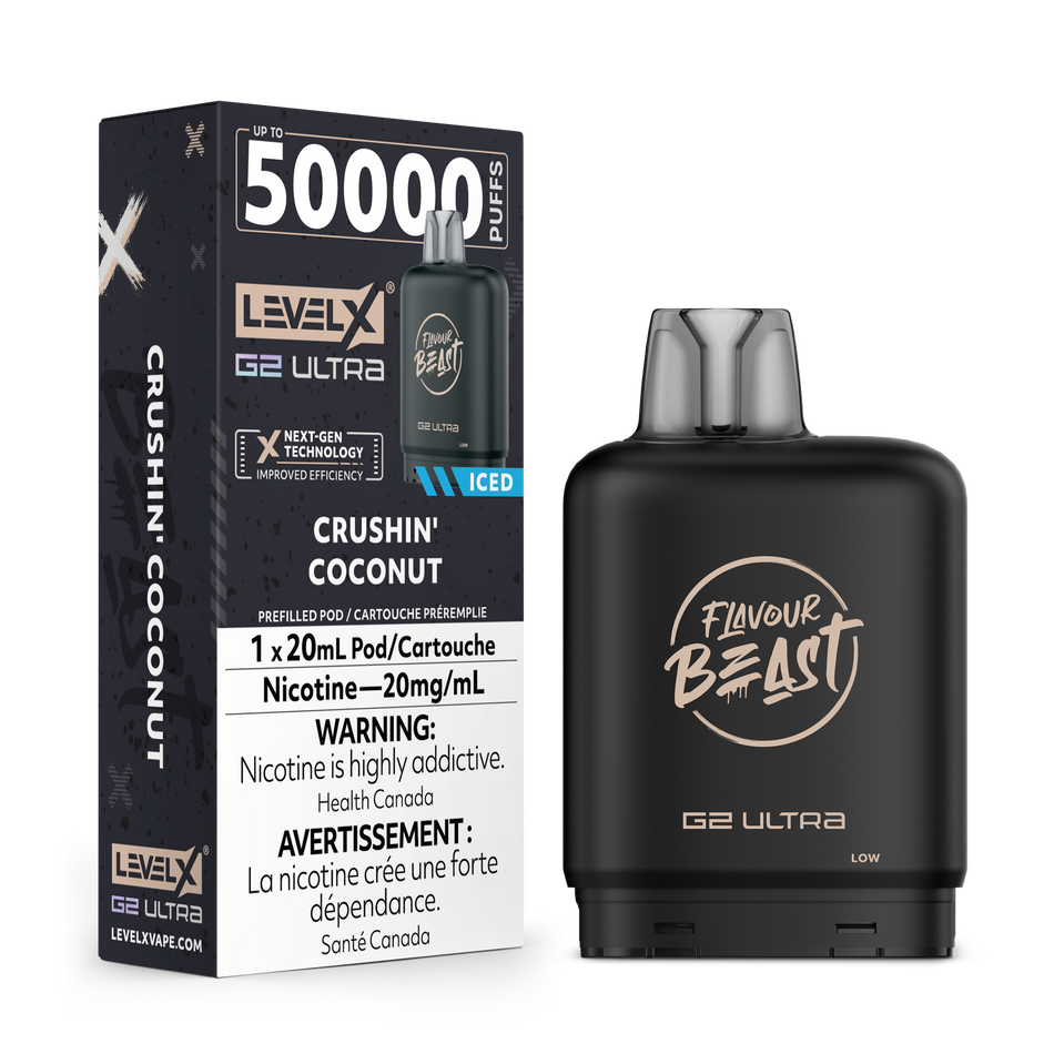 Level X Ultra disposable vape pod with sleek modern design