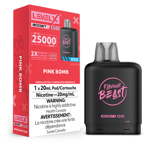 Level X Boost - Flavour Beast - Pink Bomb