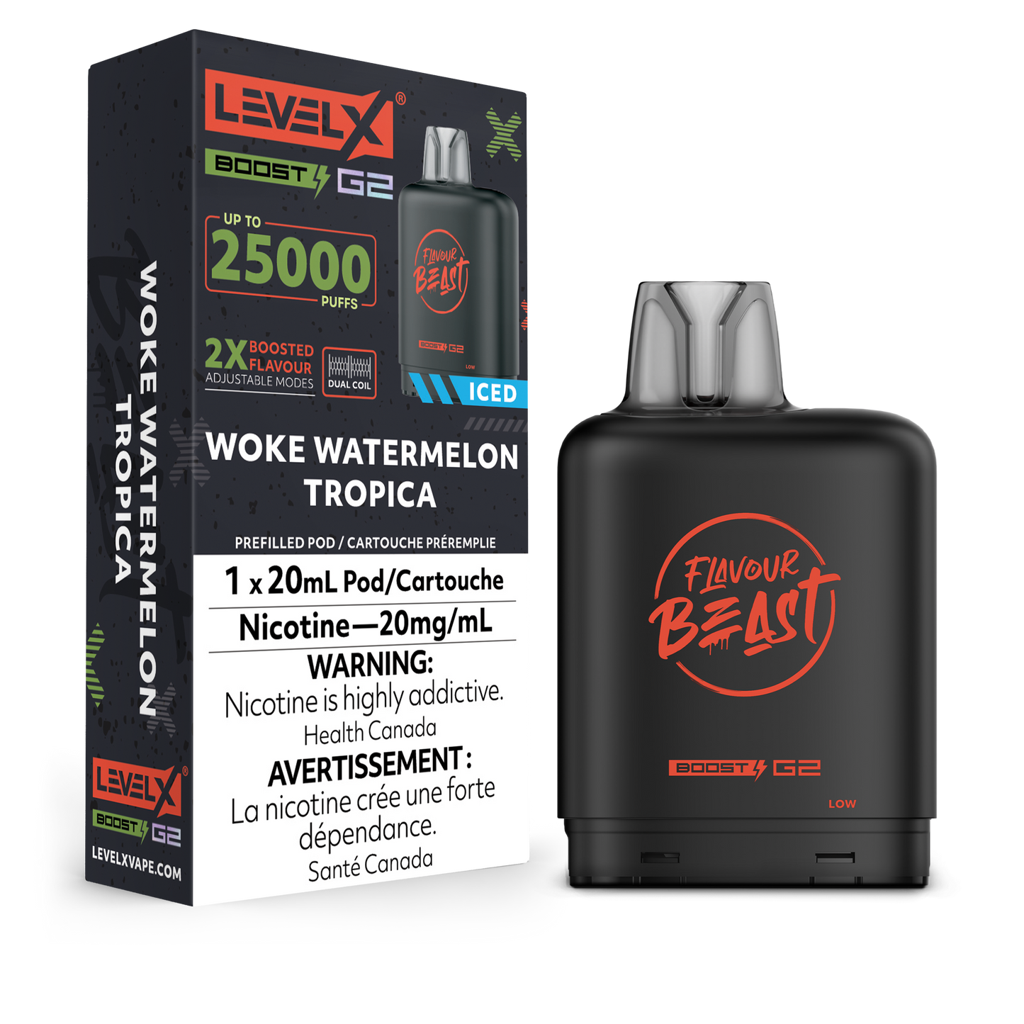 Level X Boost - Flavour Beast - Woke Watermelon Tropica