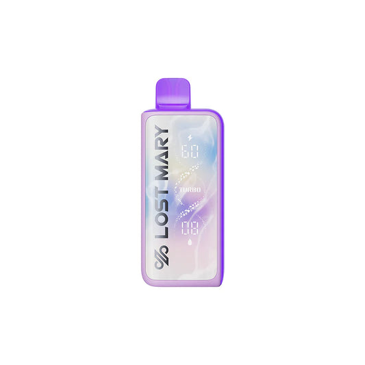 Lost Mary MT50K Turbo Berry Bomb Ice disposable vape with 50,000 puffs and sleek design