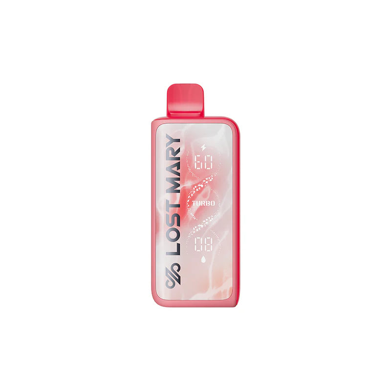 Lost Mary MT50K Turbo Icy Pom Blast disposable vape with 50,000 puffs and sleek design