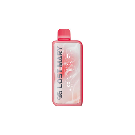 Lost Mary MT50K Turbo Icy Pom Blast disposable vape with 50,000 puffs and sleek design