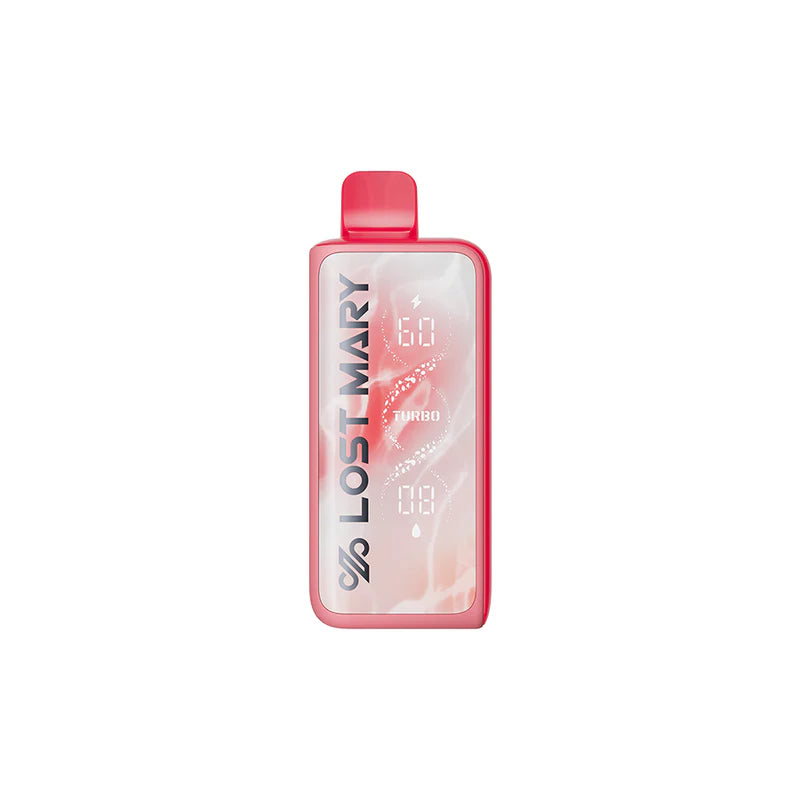 Lost Mary MT50K Turbo Watermelon Freeze disposable vape with 50,000 puffs and sleek design