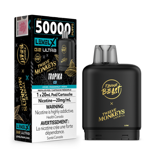 Level X G2 Ultra - Flavour Beast x Twelve Monkeys - Tropika
