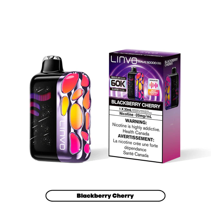 Linvo Rave 60000 Pro - Blackberry Cherry