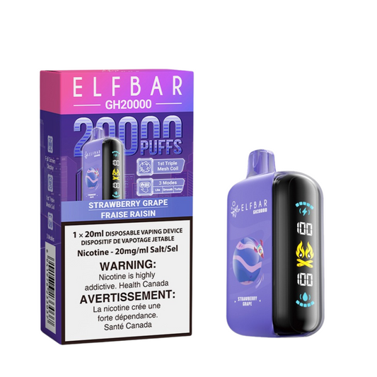 Elf Bar GH20k - Strawberry Grape