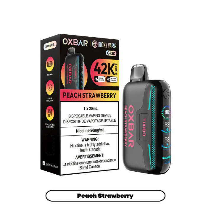 Rocky Vapor Oxbar G42K - Peach Strawberry
