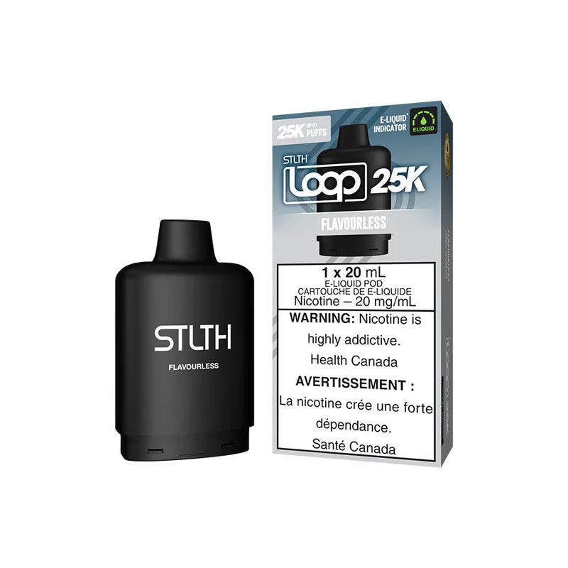 STLTH Loop 25K Flavourless 20mg 20mL E-Liquid Pod Cartridge