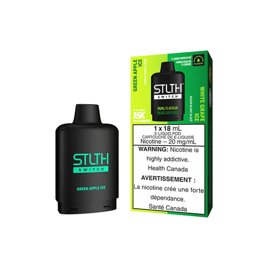 STLTH Loop Switch - Green Apple Ice/White Grape Ice