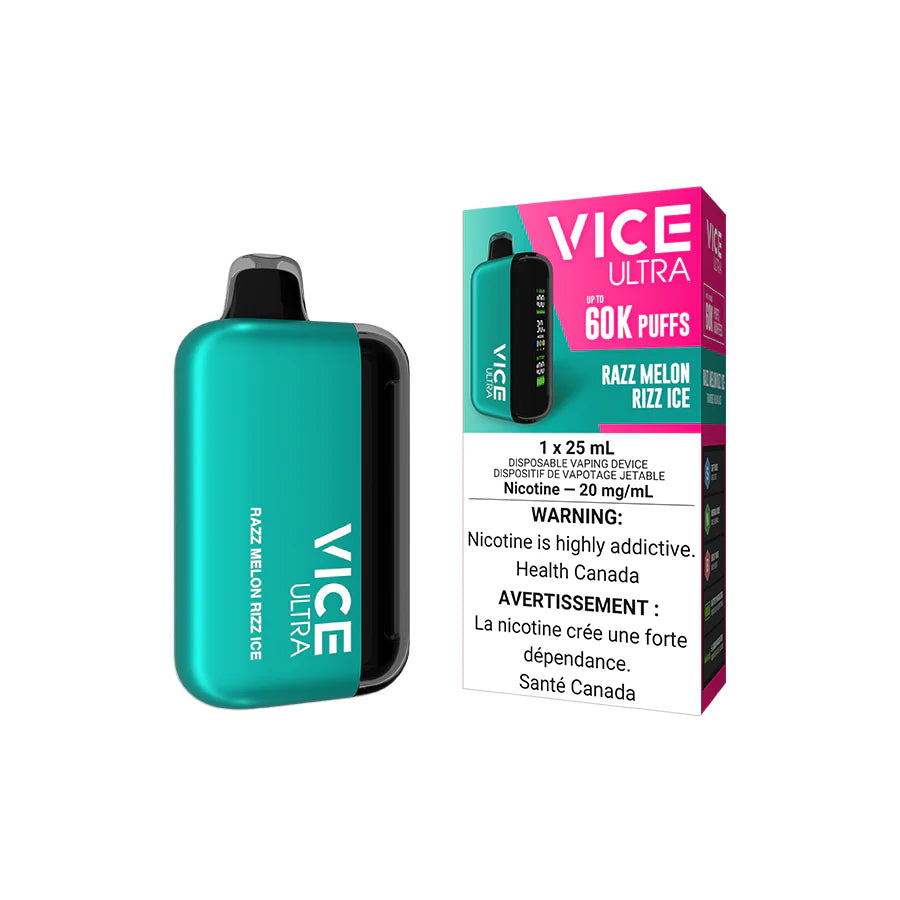 Vice Ultra disposable vape with high puff count and sleek portable design