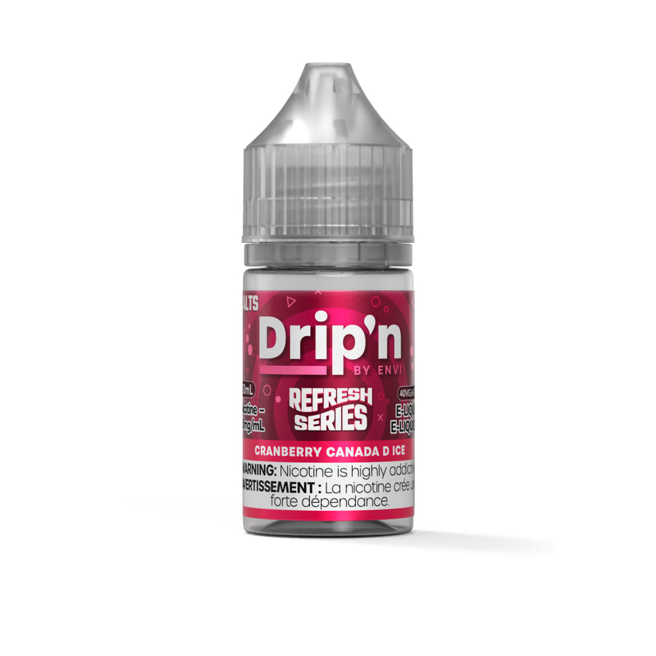 Drip'n E-Liquid - Refresh Series - Cranberry Canada D
