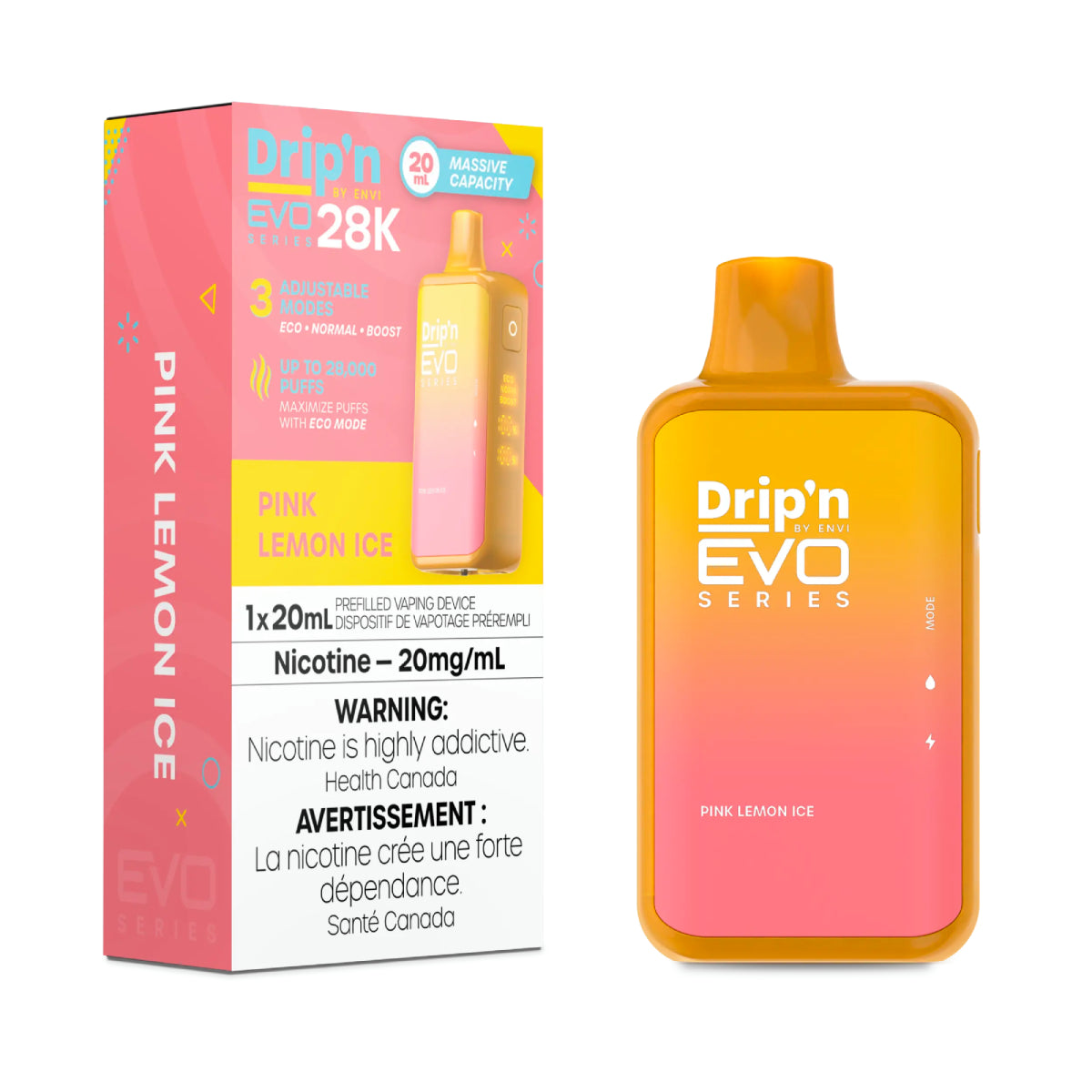 Drip'n EVO 28K - Pink Lemon Ice