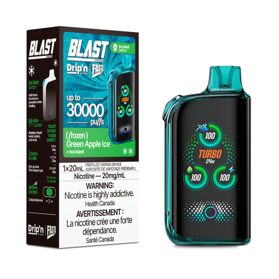 Drip'n Blast 30K - Green Apple Ice