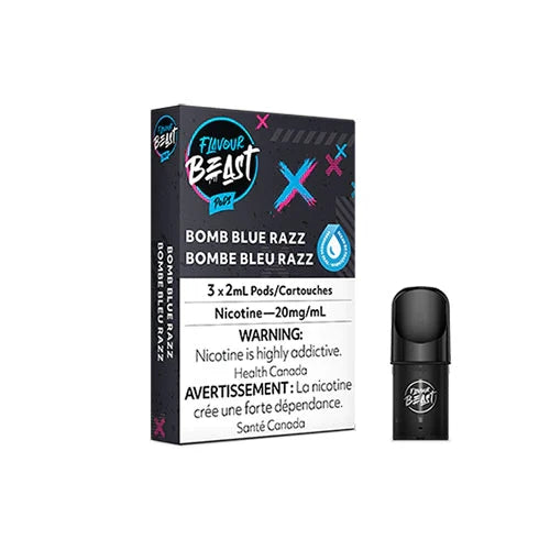 FLAVOUR BEAST PODS Bomb Blue Razz