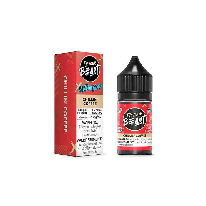 Flavour Beast Chillin' Coffee Salts 30mL salt nicotine e-liquid bottle