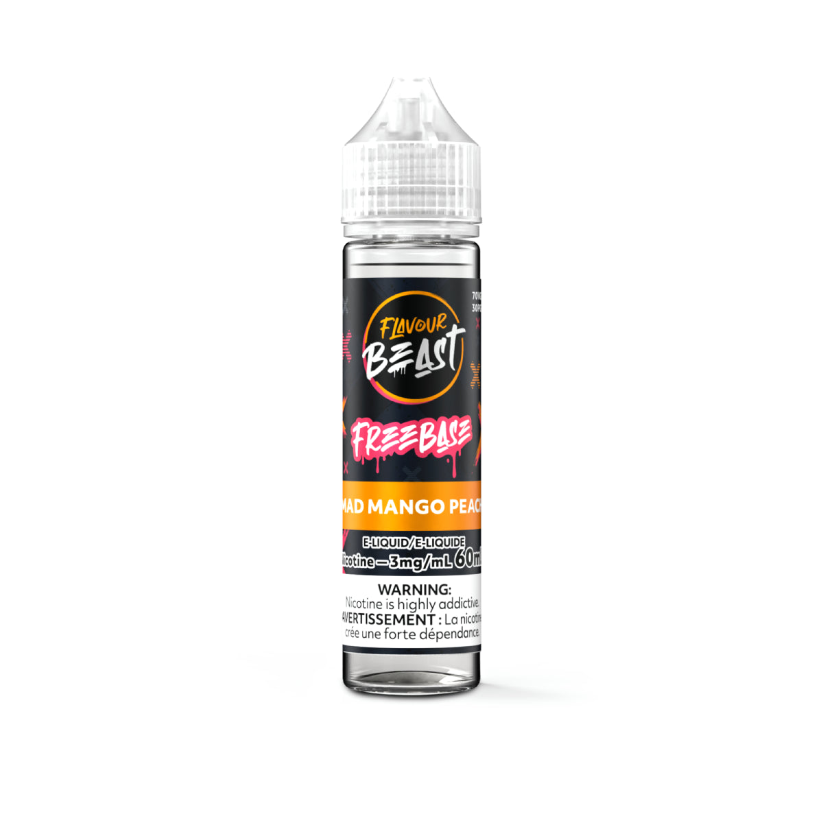 Flavour Beast E-Liquid - Mad Mango Peach