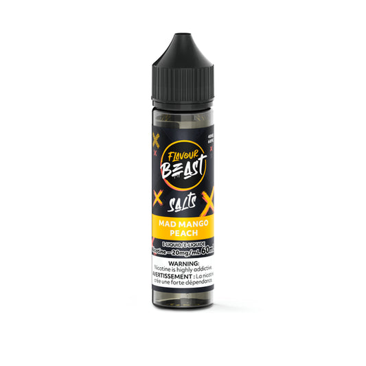 Flavour Beast 60ml SALTS - Mad Mango Peach