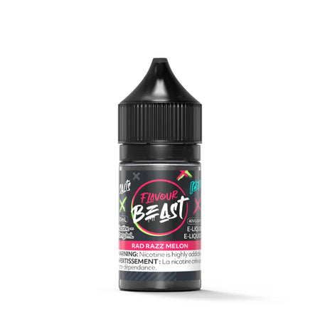 Flavour Beast Rad Razz Melon Salts 30mL salt nicotine e-liquid bottle