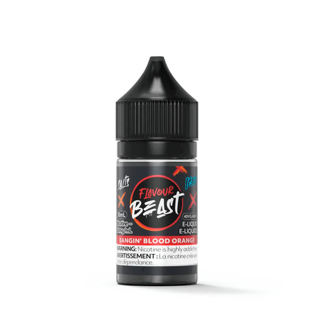 Flavour Beast Bangin' Blood Orange Salts 30mL salt nicotine e-liquid bottle