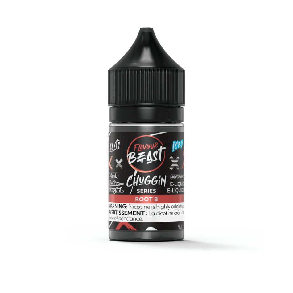 Flavour Beast Chuggin' R.B. Salts 30mL salt nicotine e-liquid bottle