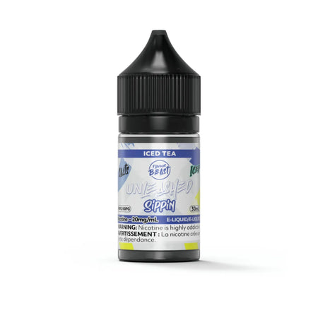 Flavour Beast Unleashed Iced Tea Salts 30mL salt nicotine e-liquid bottle and box
