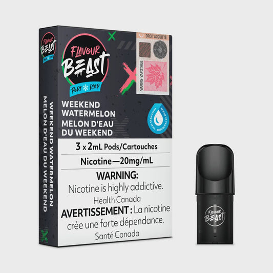 Flavour Beast - Weekend Watermelon Iced Pods