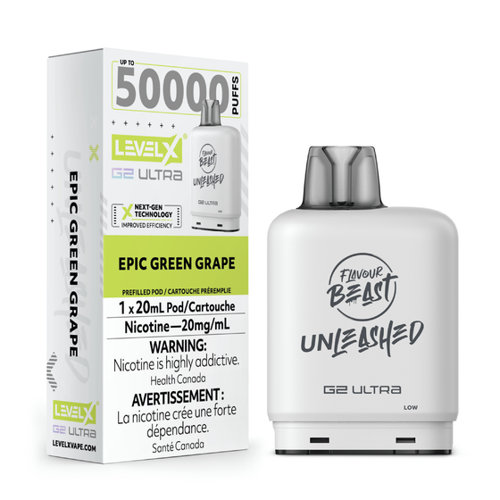 Level X Ultra disposable vape pod with sleek modern design