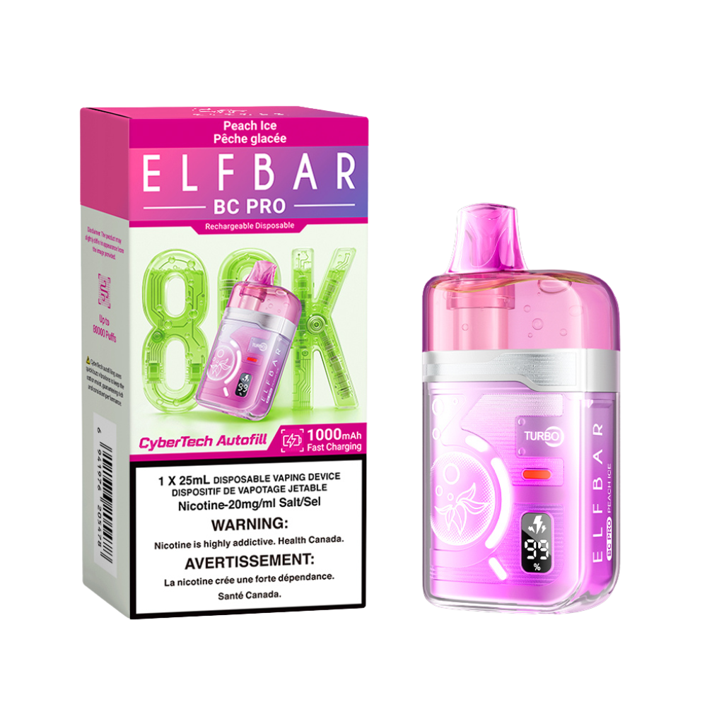 Elf Bar BC Pro 80K Disposable Vape - Peach Ice