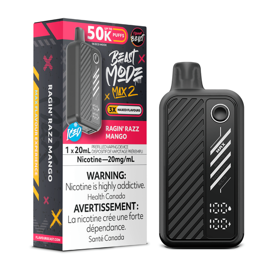 Flavour Beast Beast Mode Max 2 - Ragin' Razz Mango
