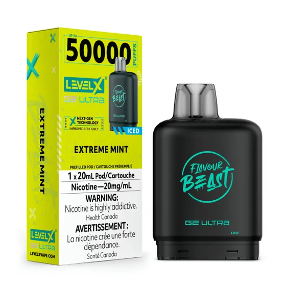 Level X G2 Ultra - Flavour Beast - Extreme Mint