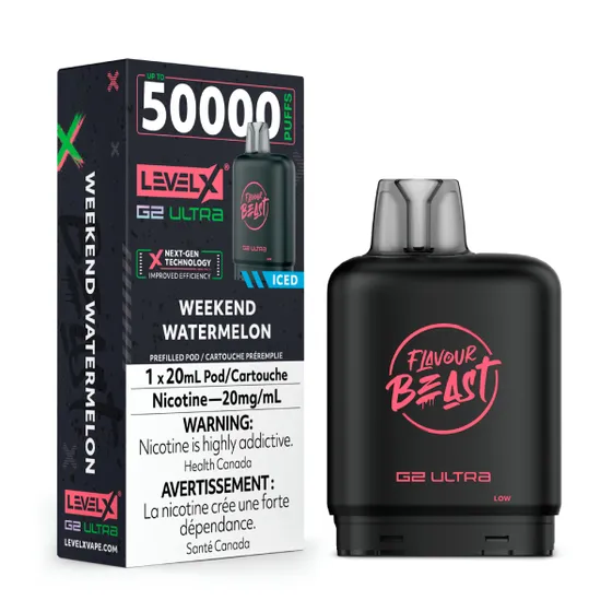 Level X G2 Ultra - Flavour Beast - Weekend Watermelon