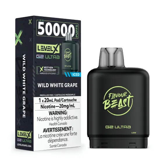 Level X G2 Ultra - Flavour Beast - Wild White Grape