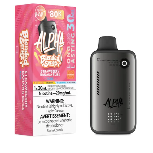 Flavour Beast Alpha - Strawberry Banana Bliss Iced