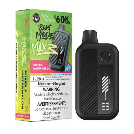 Flavour Beast Beast Mode Max 3 - Super S. Watermelon Iced