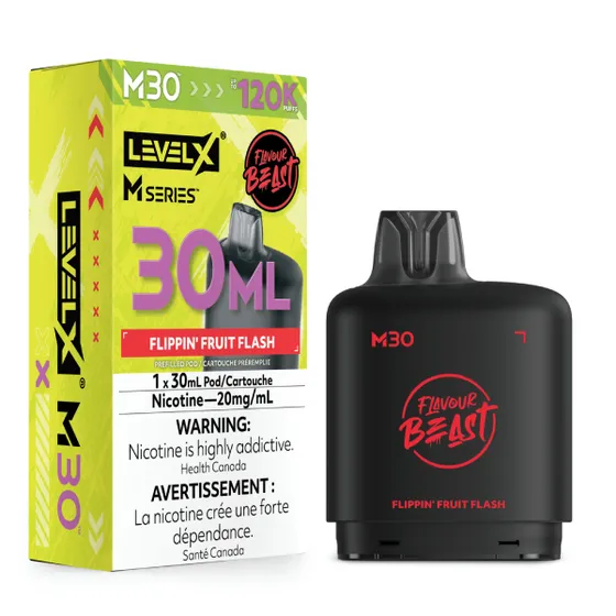 Level X Flavour Beast M Series 30ml - Flippin' Fruit Flash
