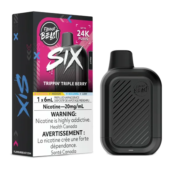 Flavour Beast SIX - Trippin' Triple Berry