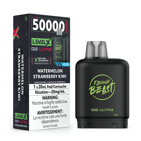 Level X Ultra disposable vape pod with sleek modern design