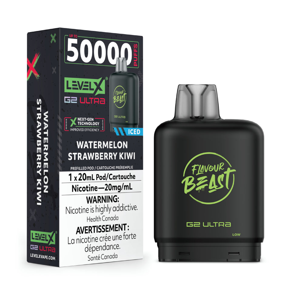 Level X Ultra disposable vape pod with sleek modern design