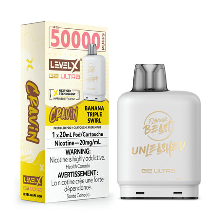 Level X Ultra disposable vape pod with sleek modern design