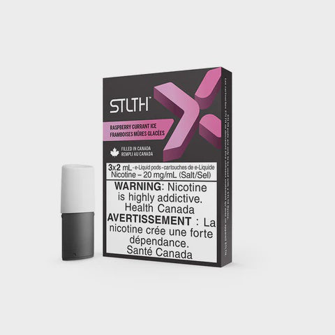 STLTH X - Raspberry Currant Ice Pods
