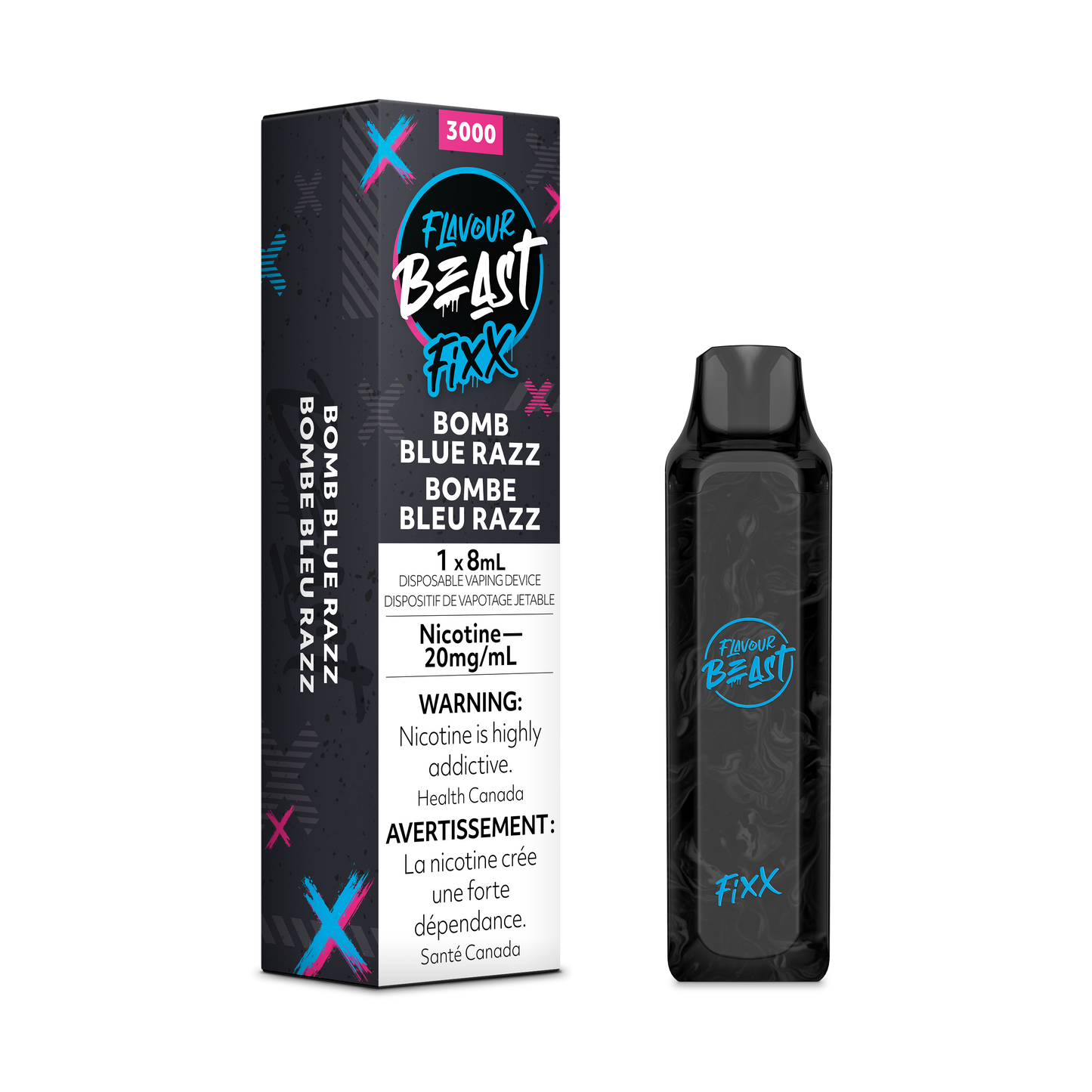 Flavour Beast Fixx - Bomb Blue Razz