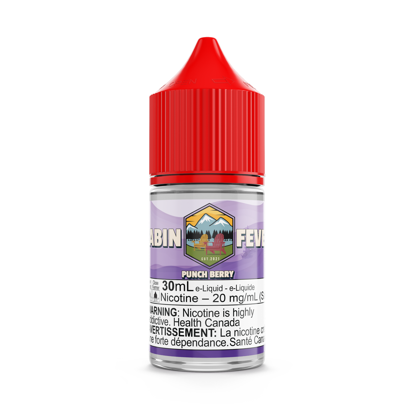 Cabin Fever - Punch Berry SALTS - 30mL