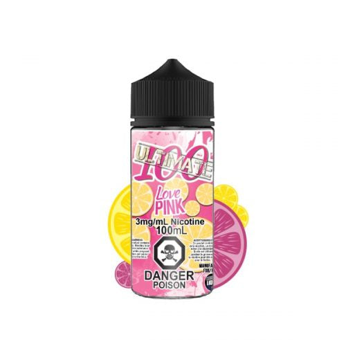 Ultimate 100 - Love Pink - 100mL The Vape Store Ultimate 100 - Love Pink - 100mL The Vape Store