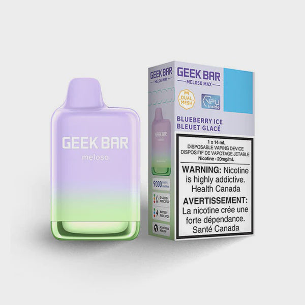 Geekbar Meloso Max 9000 - Blueberry Ice