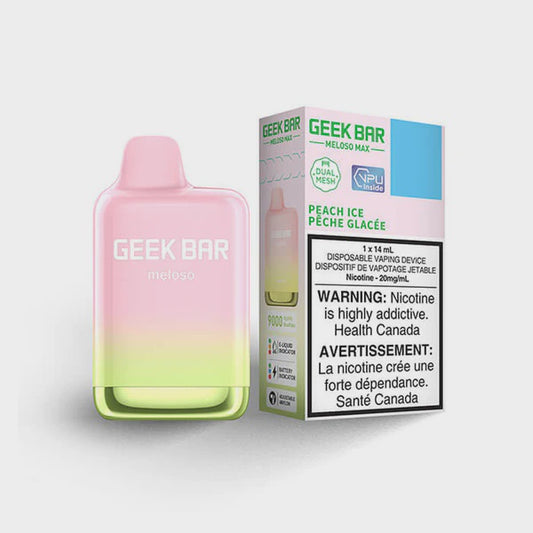 Geekbar Meloso Max 9000 - Peach Ice